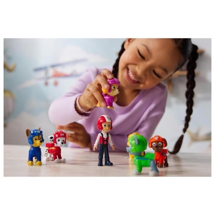 SPIN MASTER MULTIPACK DE 7 FIGURINES AIR RESCUE La Pat' Patrouille