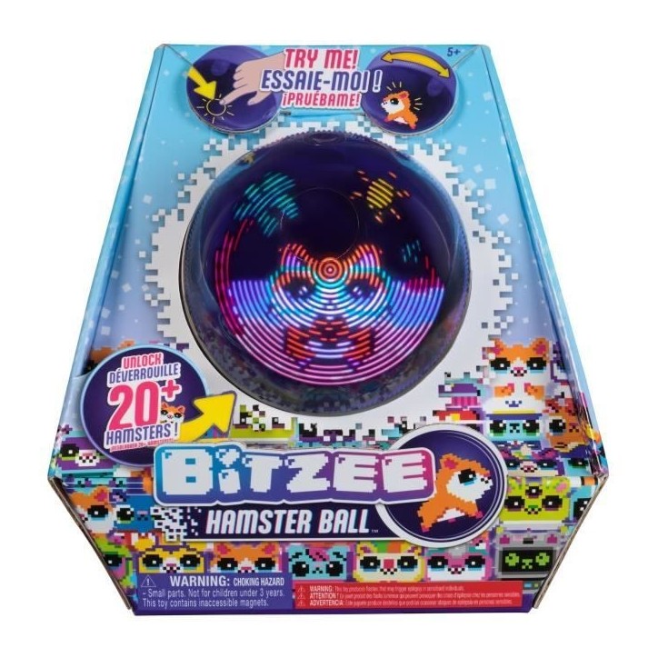 Bitzee - Mon animal interactif - des 5 ans - Boule hamster