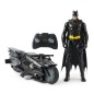 Pack Batcycle RC + Batman - Figurine 30cm - Batman Pack Batcycle RC + Batman - Figurine 30cm - Batman