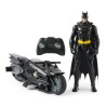 Pack Batcycle RC + Batman - Figurine 30cm - Batman Pack Batcycle RC + Batman - Figurine 30cm - Batman