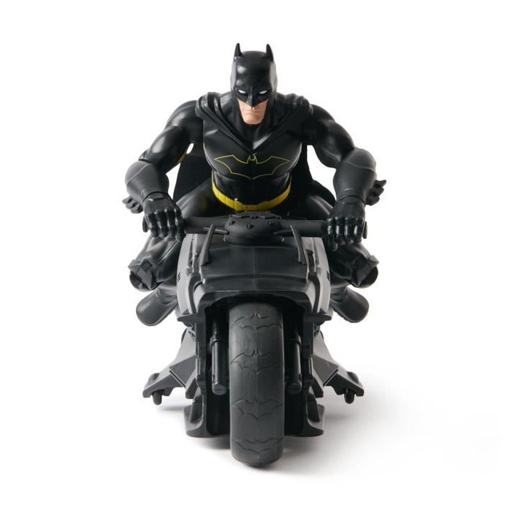 Pack Batcycle RC + Batman - Figurine 30cm - Batman Pack Batcycle RC + Batman - Figurine 30cm - Batman