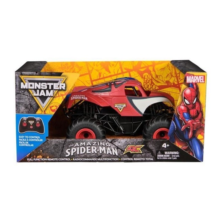 Spider-Man - Véhicule radiocommandé - 1:24 - Monster Jam