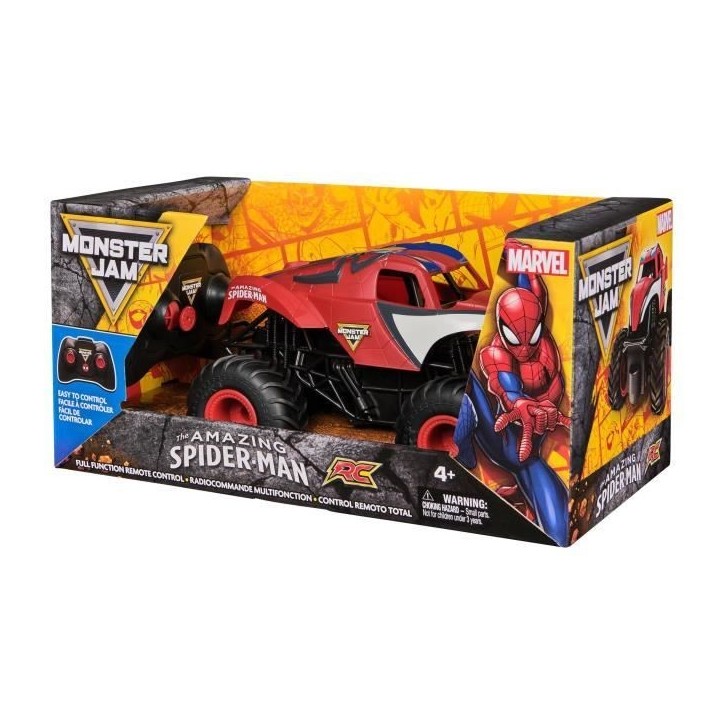 Spider-Man - Véhicule radiocommandé - 1:24 - Monster Jam