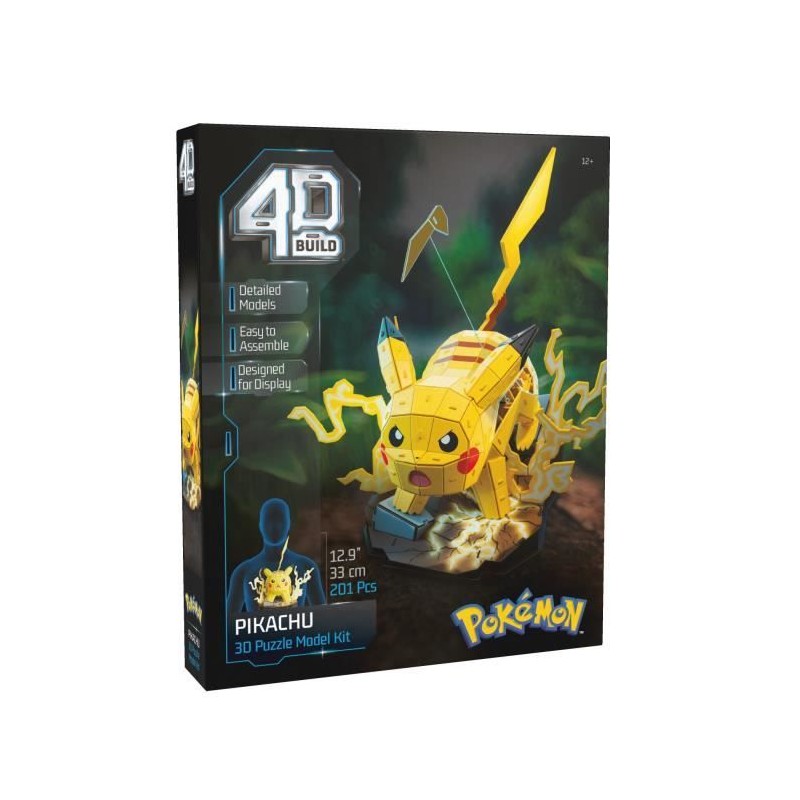 Pikachu 4D Build - Pokémon Pikachu 4D Build - Pokémon