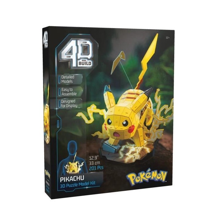 Pikachu 4D Build - Pokémon