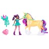 SPIN MASTER COFFRET LICORNE ET POUPEE LEAF ET AVA Unicorn Academy