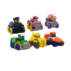 SPIN MASTER PACK 6 RACERS PUP SQUAD La Pat' Patrouille