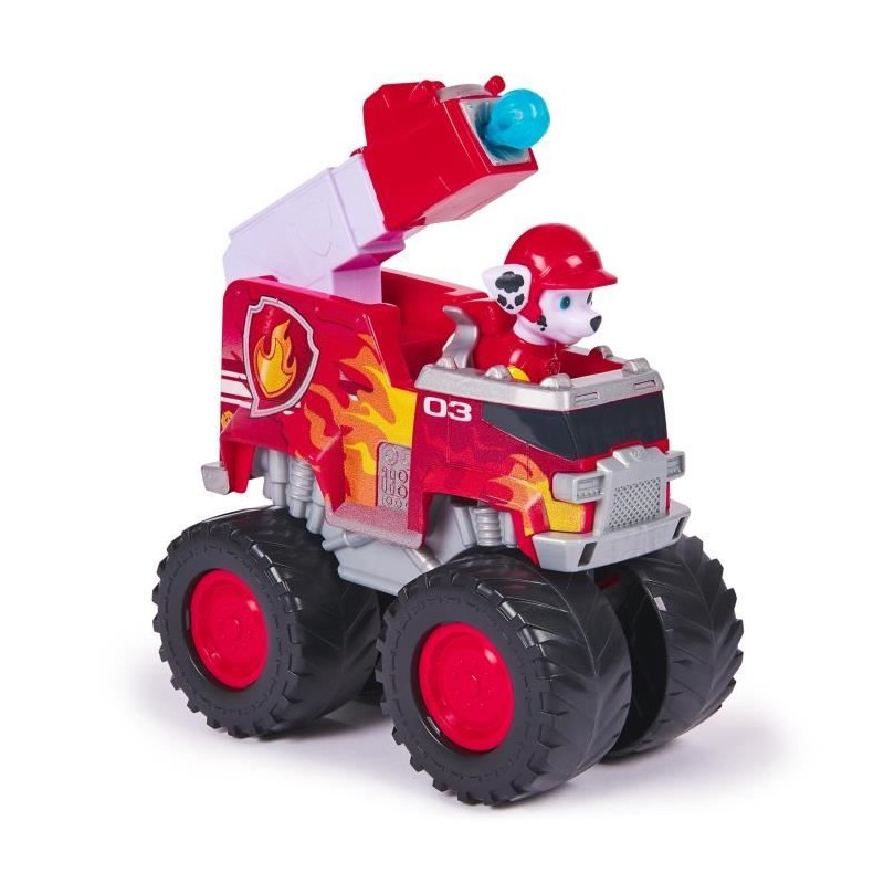 SPIN MASTER VÉHICULE + FIGURINE RESCUE WHEELS MARCUS La Pat' Patrouil