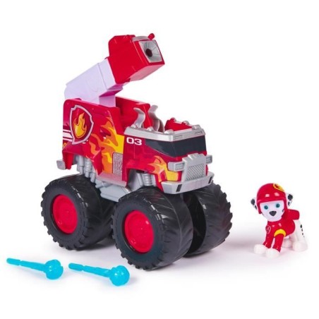 SPIN MASTER VÉHICULE + FIGURINE RESCUE WHEELS MARCUS La Pat' Patrouille