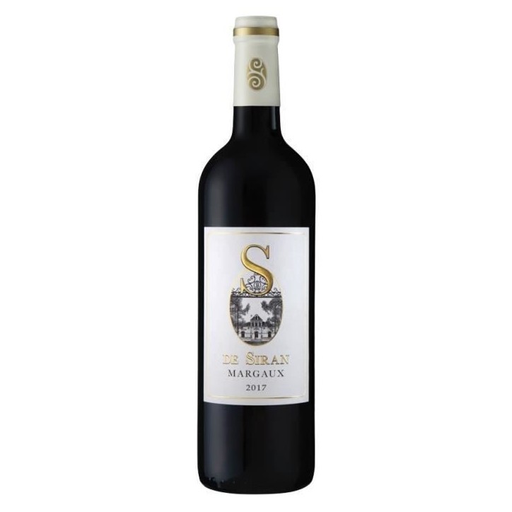 Château Siran S de Siran 2017 Margaux - Vin rouge de Bordeaux