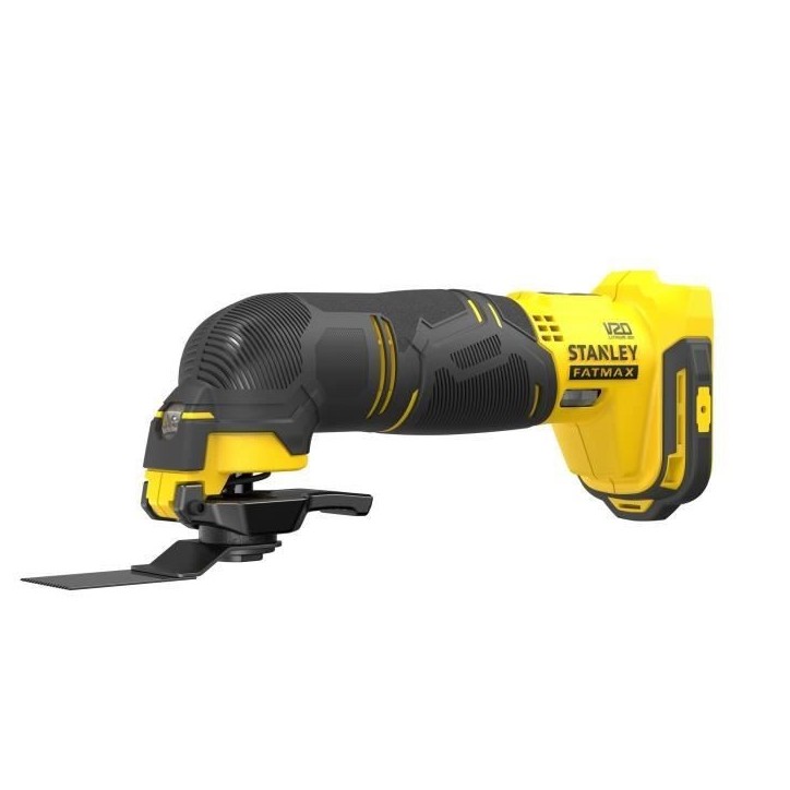 Outil oscillatoire sans fil - Stanley Fatmax - SFMCE500B-XJ - 18V - Éclairage LED - Sans batterie Outil oscillatoire sans fil - Stanley Fatmax - SFMCE500B-XJ - 18V - Éclairage LED - Sans batterie