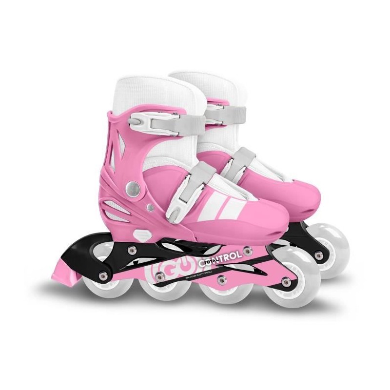 Patins en ligne ajustable - STAMP - SKIDS CONTROL - Taille 30-33 - Ros
