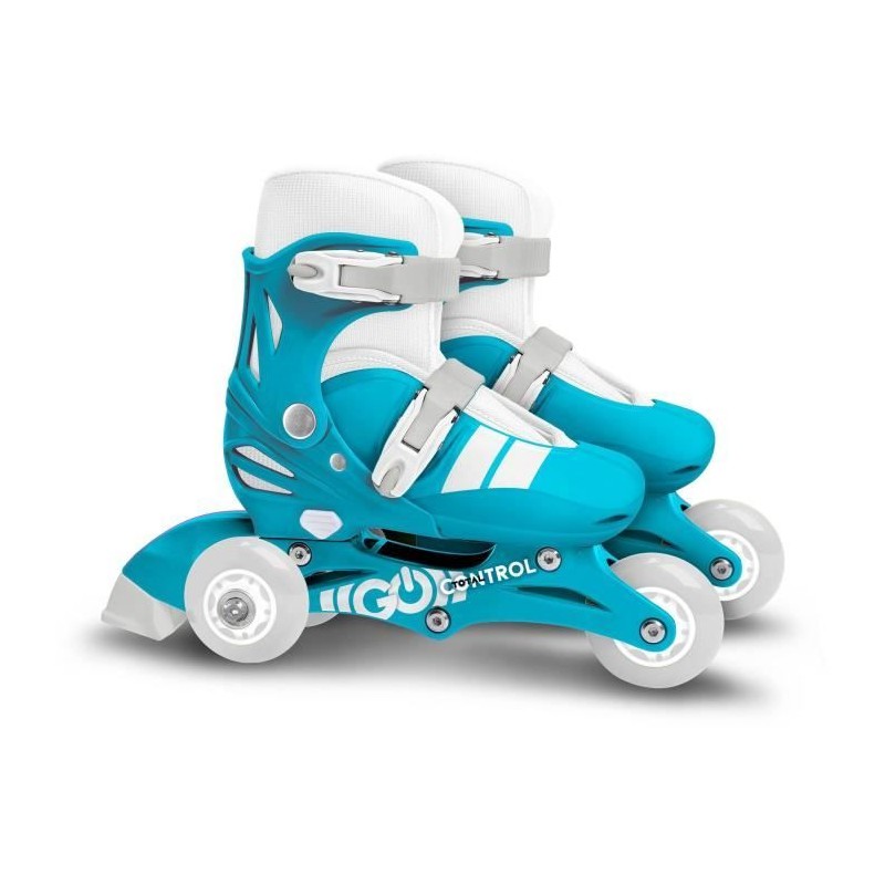Patins en ligne 2-en-1 - STAMP - SKIDS CONTROL - 3 roues - Taille 27-3
