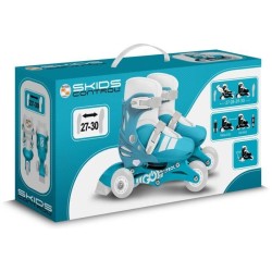 Patins en ligne 2-en-1 - STAMP - SKIDS CONTROL - 3 roues - Taille 27-3