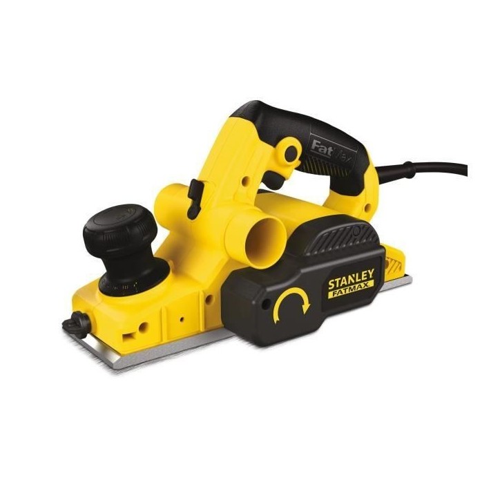 Rabot électrique filaire - Stanley Fatmax - FME630K-QS - 750W - Largeur de rabotage 82 mm Rabot électrique filaire - Stanley Fatmax - FME630K-QS - 750W - Largeur de rabotage 82 mm