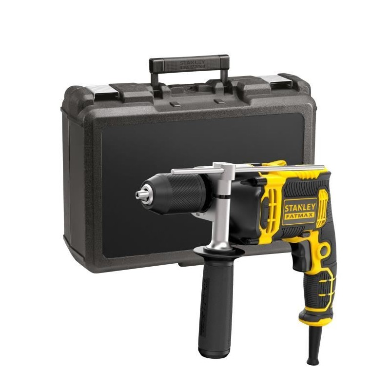 Perceuse a percussion filaire - 750W - Stanley Fatmax - FMEH750K-QS Perceuse a percussion filaire - 750W - Stanley Fatmax - FMEH750K-QS