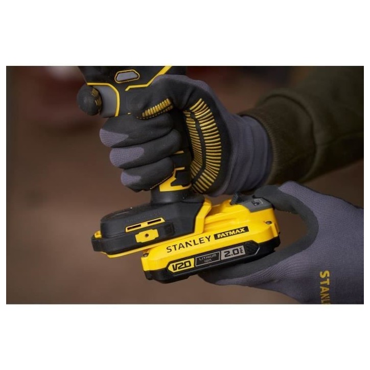 Scie Multi-Matériaux - STANLEY FATMAX V20 - SFMCS305B-XJ - Brushless - Lithium 18V - Sans Batterie Scie Multi-Matériaux - STANLEY FATMAX V20 - SFMCS305B-XJ - Brushless - Lithium 18V - Sans Batterie