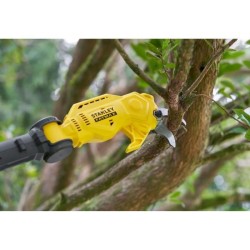 STANLEY FATMAX - SECATEUR SUR PERCHE 18V - Fourni avec un chargeur et