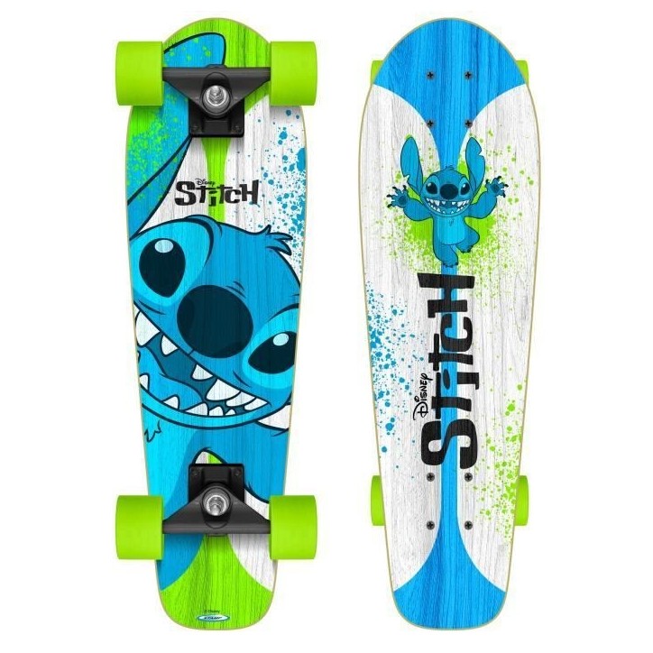 Skateboard Cruiser - 70x20cm - STITCH - ST626310 Skateboard Cruiser - 70x20cm - STITCH - ST626310