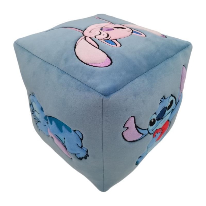 Coussin - Cube - LILO & STITCH - Microfibre - 25 x 25 x 25 cm Coussin - Cube - LILO & STITCH - Microfibre - 25 x 25 x 25 cm