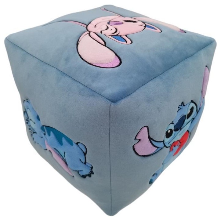 Coussin - Cube - LILO & STITCH - Microfibre - 25 x 25 x 25 cm Coussin - Cube - LILO & STITCH - Microfibre - 25 x 25 x 25 cm