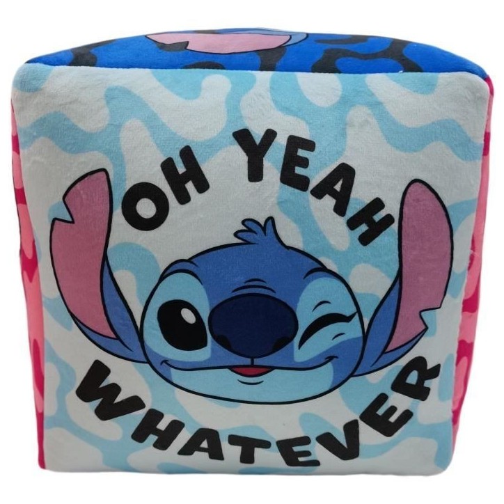 Coussin premium - Cube - Lilo & STITCH - Microfibre - 25 x 25 x 25 cm Coussin premium - Cube - Lilo & STITCH - Microfibre - 25 x 25 x 25 cm