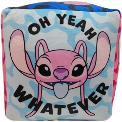 Coussin premium - Cube - Lilo & STITCH - Microfibre - 25 x 25 x 25 cm