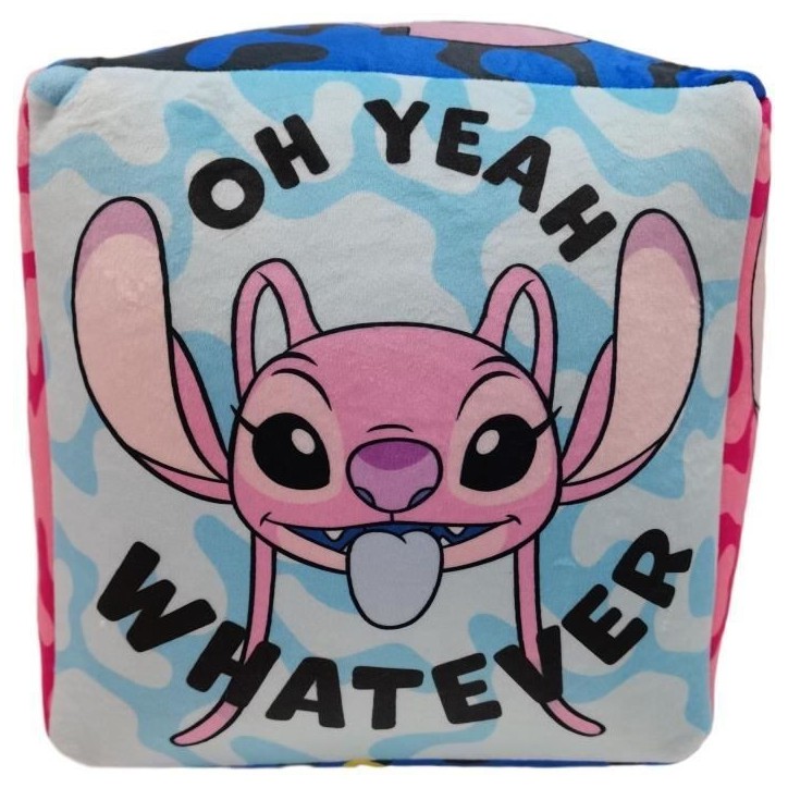 Coussin premium - Cube - Lilo & STITCH - Microfibre - 25 x 25 x 25 cm Coussin premium - Cube - Lilo & STITCH - Microfibre - 25 x 25 x 25 cm