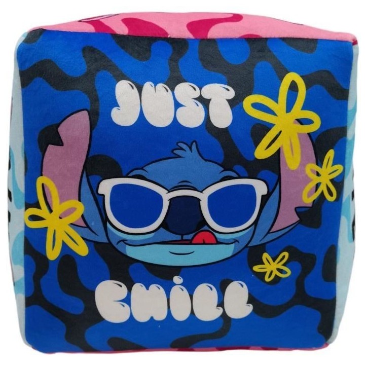 Coussin premium - Cube - Lilo & STITCH - Microfibre - 25 x 25 x 25 cm Coussin premium - Cube - Lilo & STITCH - Microfibre - 25 x 25 x 25 cm