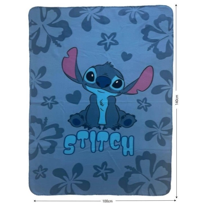 Plaid - LILO & STITCH - Stitch - 100 x 140 cm Plaid - LILO & STITCH - Stitch - 100 x 140 cm