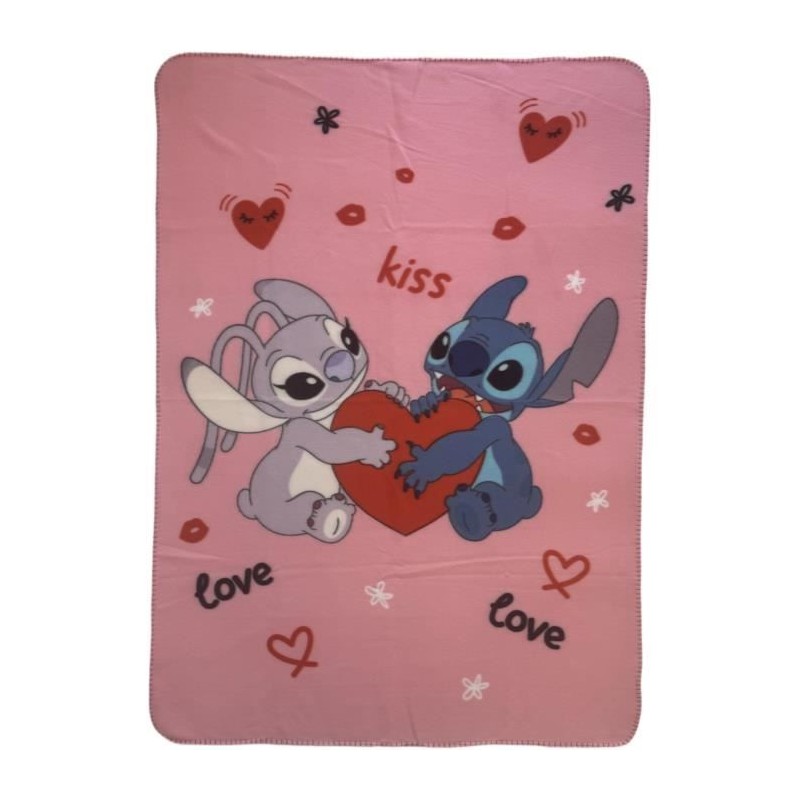 Plaid - LILO & STITCH - Stitch & Angel - 100 x 140 cm Plaid - LILO & STITCH - Stitch & Angel - 100 x 140 cm