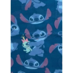 Plaid - LILO & STITCH - Visages Stitch - 100 x 140 cm