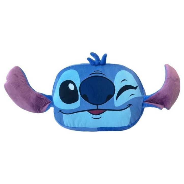 Coussin cocooning 3D - LILO & STITCH - Stitch - Microfibre - 30 cm Coussin cocooning 3D - LILO & STITCH - Stitch - Microfibre - 30 cm