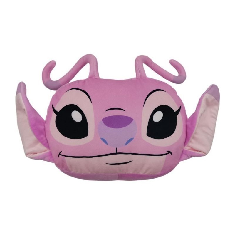 Coussin cocooning 3D - LILO & STITCH - Angel - Microfibre - 30 cm Coussin cocooning 3D - LILO & STITCH - Angel - Microfibre - 30 cm