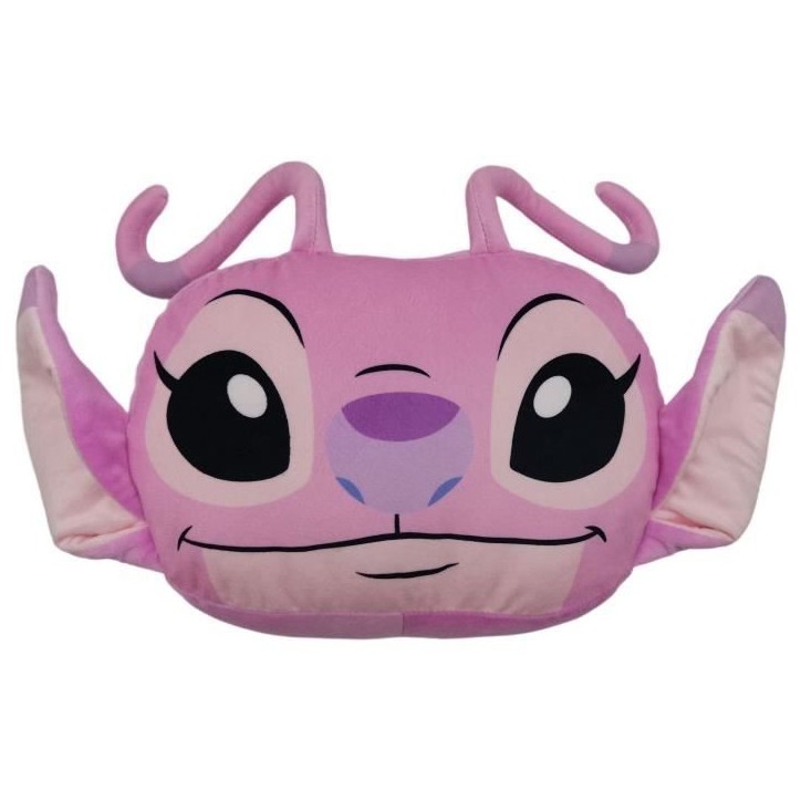Coussin cocooning 3D - LILO & STITCH - Angel - Microfibre - 30 cm Coussin cocooning 3D - LILO & STITCH - Angel - Microfibre - 30 cm