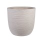 Pot de fleur - STRATA - L - Rond - Amalfi - Ø 42.5cm x 40cm H - Couleur Pierre Pot de fleur - STRATA - L - Rond - Amalfi - Ø 42.5cm x 40cm H - Couleur Pierre