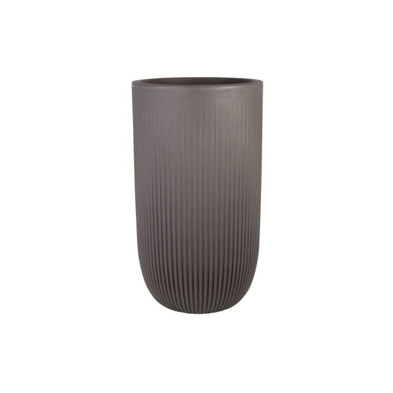 Pot de fleur - STRATA - Pacific - Grand - Ø 35cm x 62cm H - Capuccino