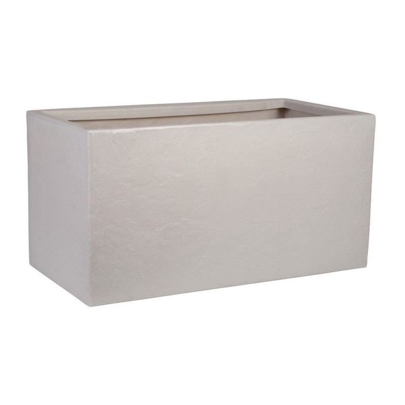 Pot de fleur - STRATA - Riven trough - Ø 38.5cm x 17.5cm H x 46.5cm L