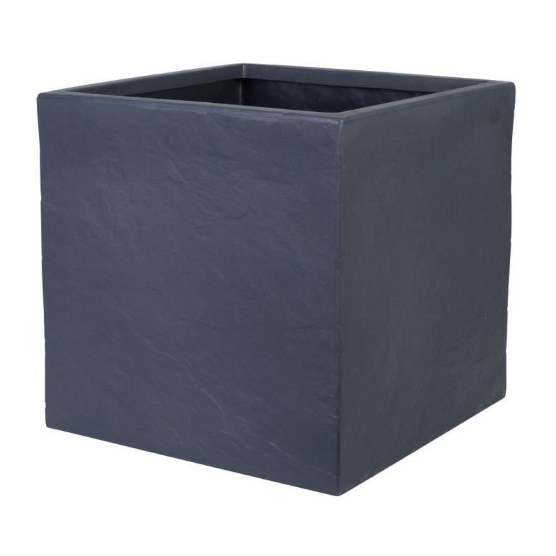 Pot de fleur - STRATA - L - Carré - Riven - Ø 38.5cm x 46.5cm H - Co