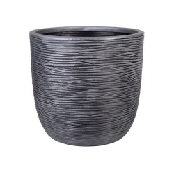 Pot de fleur - STRATA - L - Rond - Amalfi - Ø 42.5cm x 40cm H - Coule