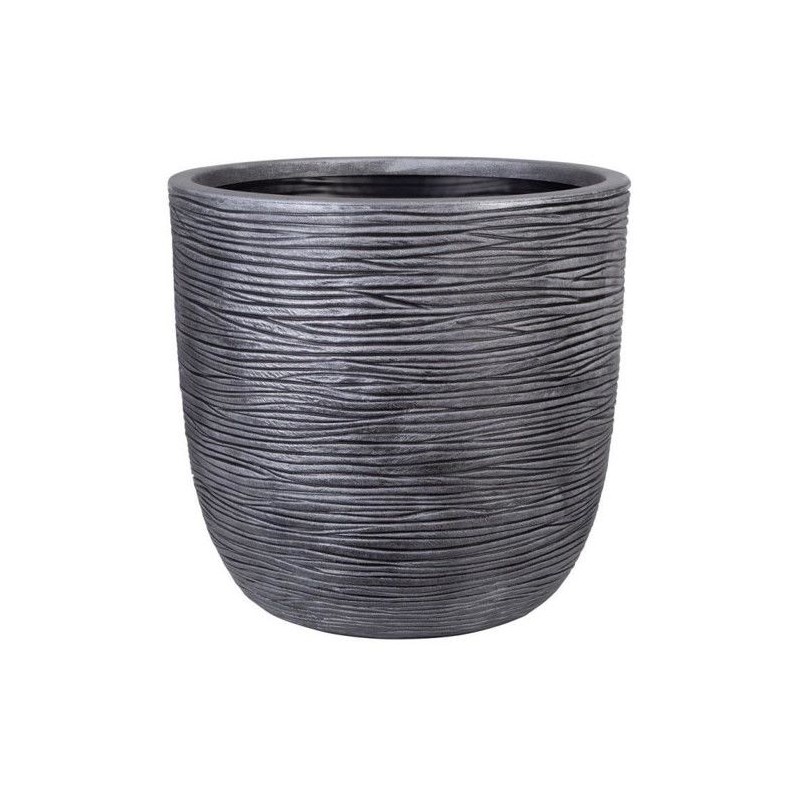 Pot de fleur - STRATA - L - Rond - Amalfi - Ø 42.5cm x 40cm H - Coule