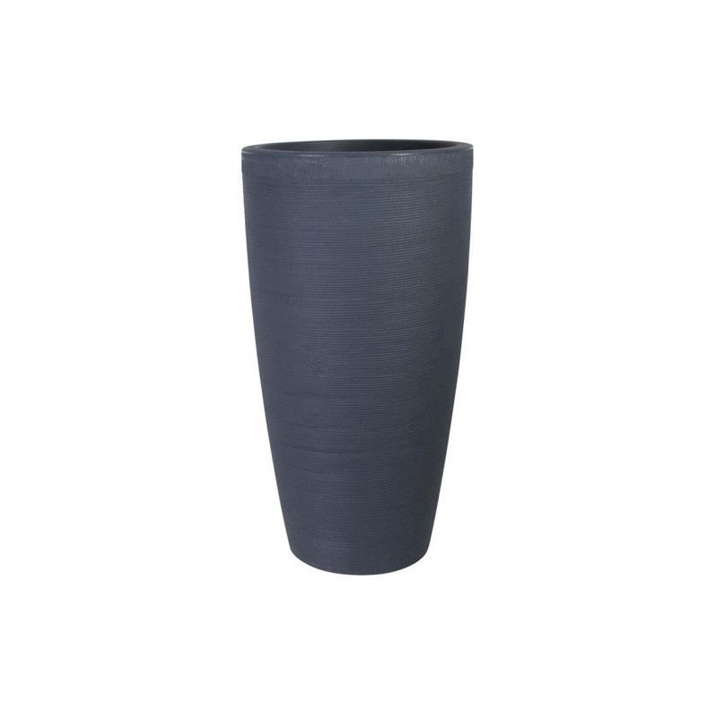 Pot de fleur - STRATA - L - Amesbury - Ø 40cm x 75cm H - Couleur grap