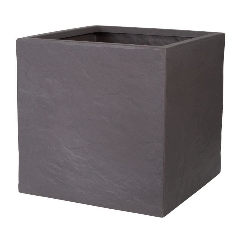 Pot de fleur - STRATA - L - Carré - Riven - Ø 38.5cm x 46.5cm H - Co