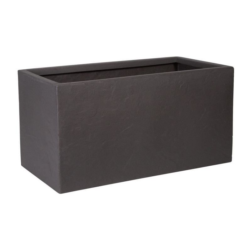 Pot de fleur - STRATA - Riven trough - Ø 38.5cm x 17.5cm H x 46.5cm L