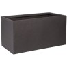 Pot de fleur - STRATA - Riven trough - Ø 38.5cm x 17.5cm H x 46.5cm L