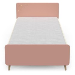 Chambre complete enfant - SUZIE - Lit 90 x 190 cm / Chevet / Bureau -