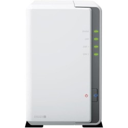Serveur NAS - SYNOLOGY - DS223J - 2 baies - SATA 6Gb/s - RAID 1 - RAM