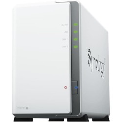 Serveur NAS - SYNOLOGY - DS223J - 2 baies - SATA 6Gb/s - RAID 1 - RAM