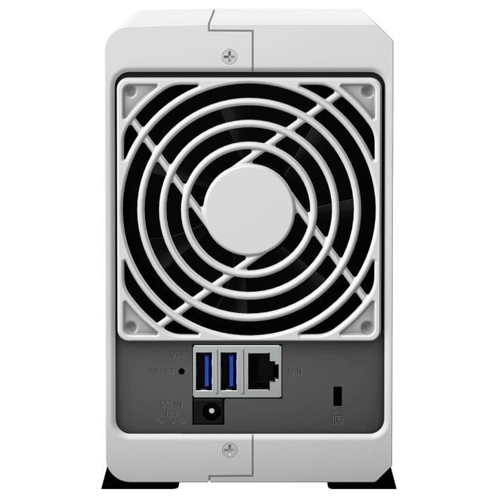 Serveur NAS - SYNOLOGY - DS223J - 2 baies - SATA 6Gb/s - RAID 1 - RAM 1 Go Serveur NAS - SYNOLOGY - DS223J - 2 baies - SATA 6Gb/s - RAID 1 - RAM 1 Go