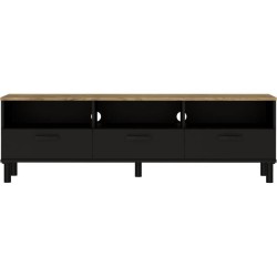 Ensemble Meuble TV+Table basse OXFORD - Style industriel - Mélaminé